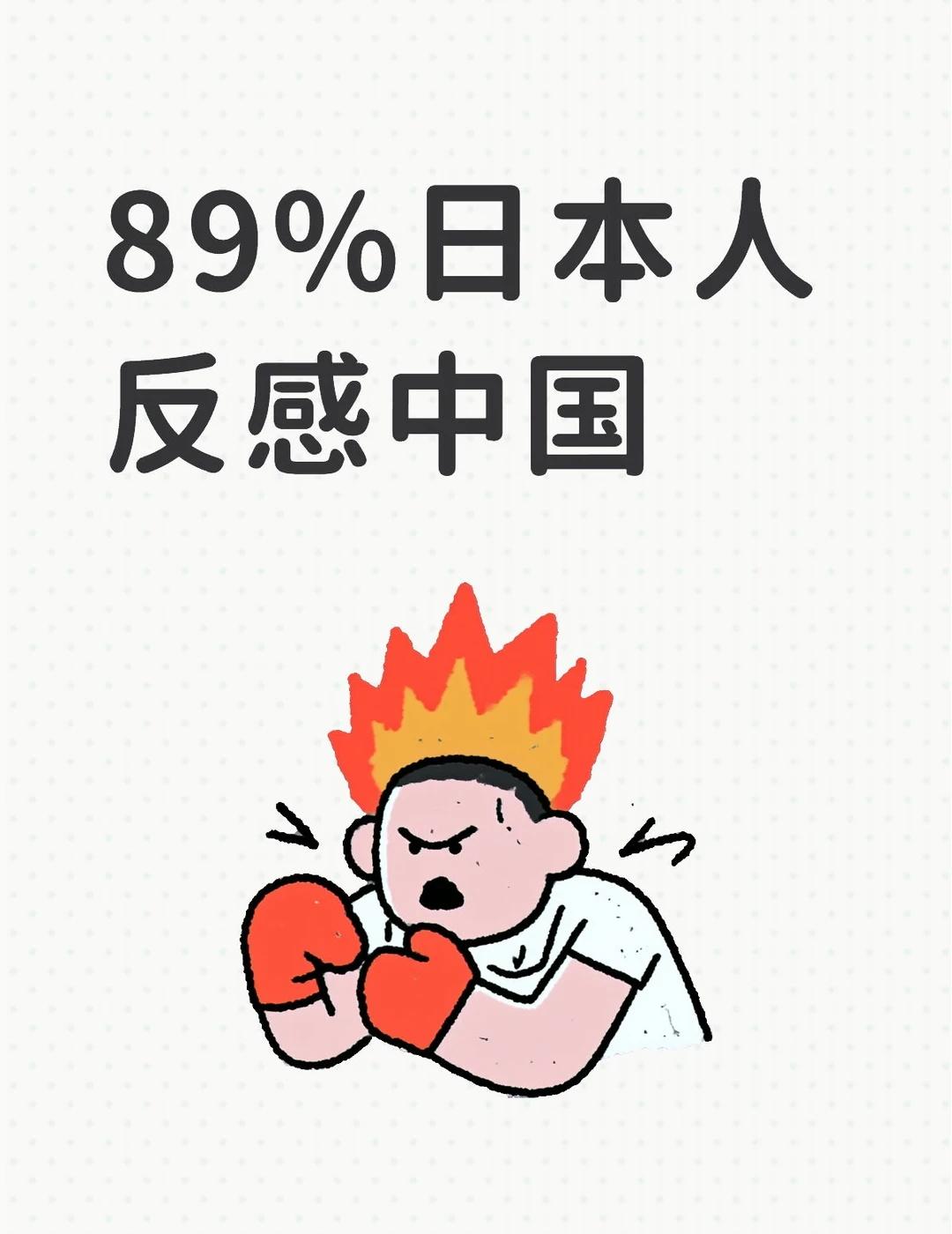 89%日本人反感中国
皮尤研究中心（Pew Research Center）在2