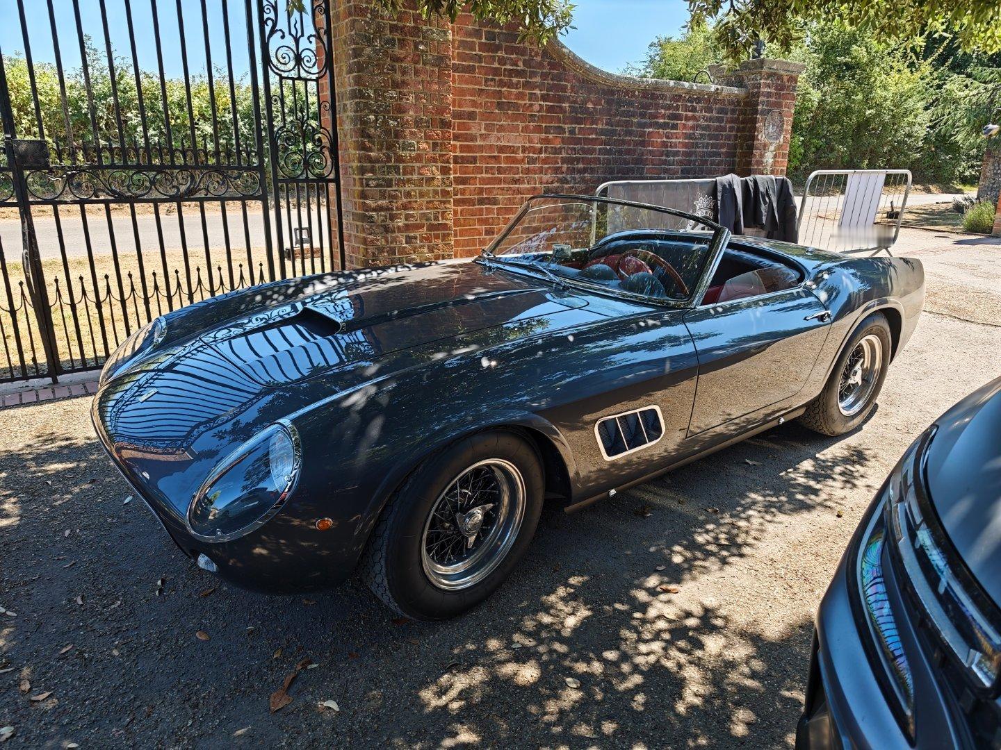 可能是这次Goodwood之旅最强的偶遇了！250 GT California 
