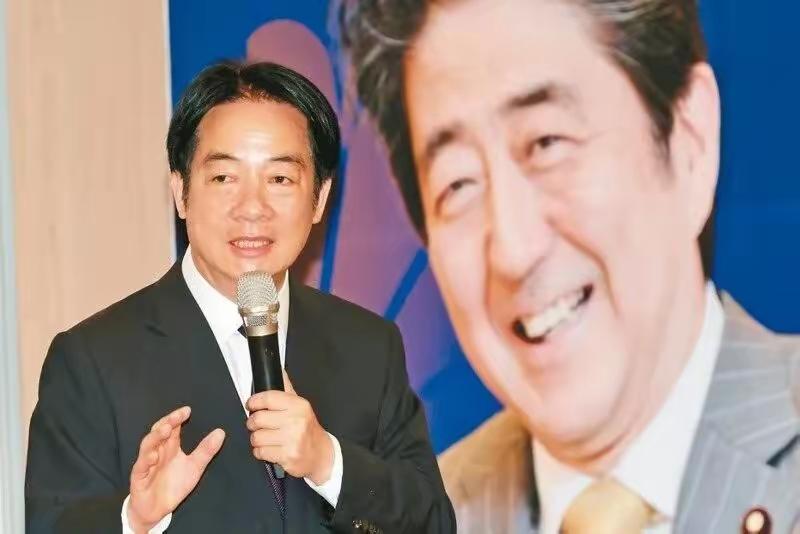 你说如今台岛内的那些人到底怎么了？一个个对日本点头哈腰卑躬屈膝，先是赖清德为安倍