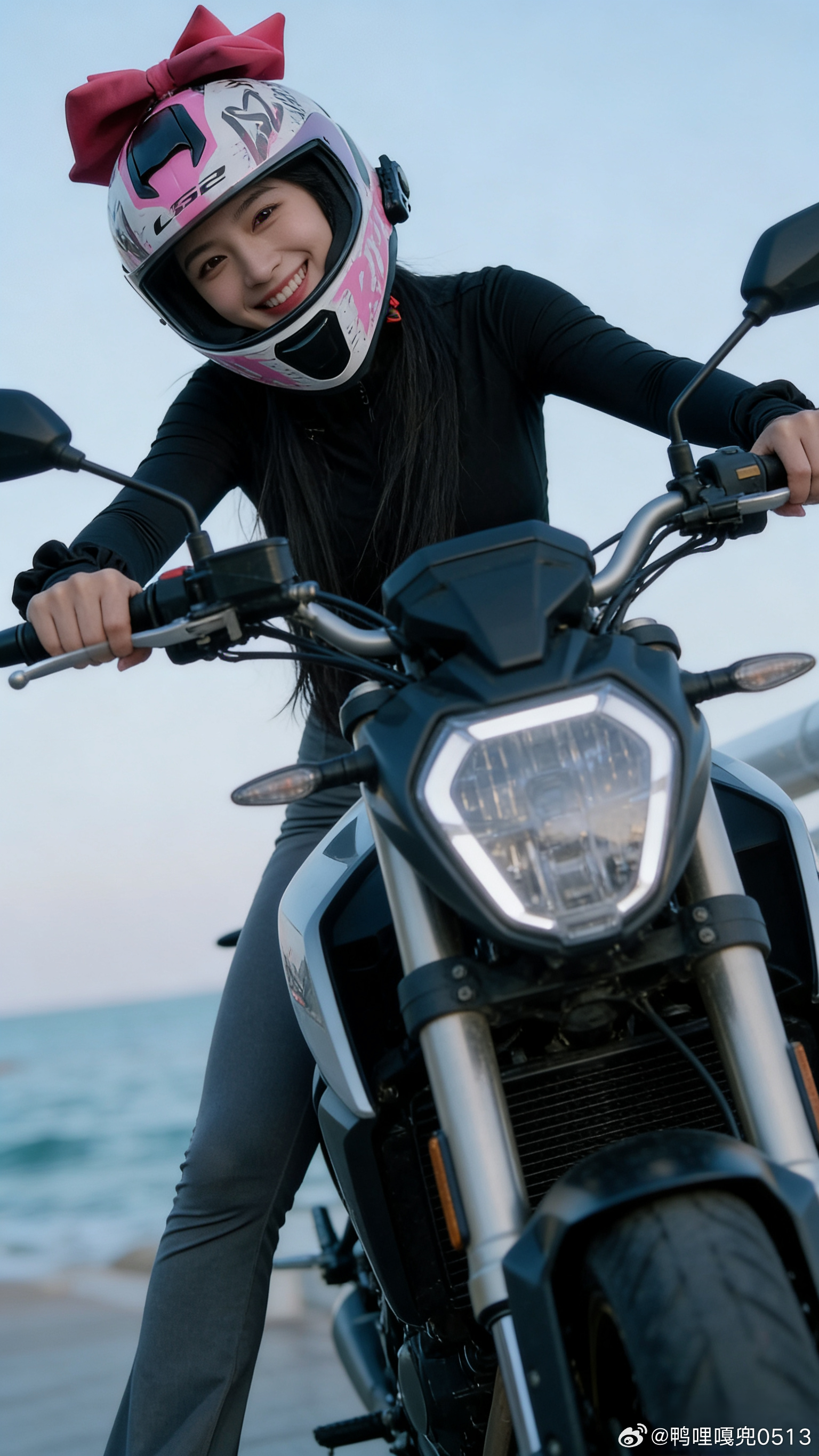 穿搭时尚穿搭今天穿什么ootd 骑车去兜风啊 