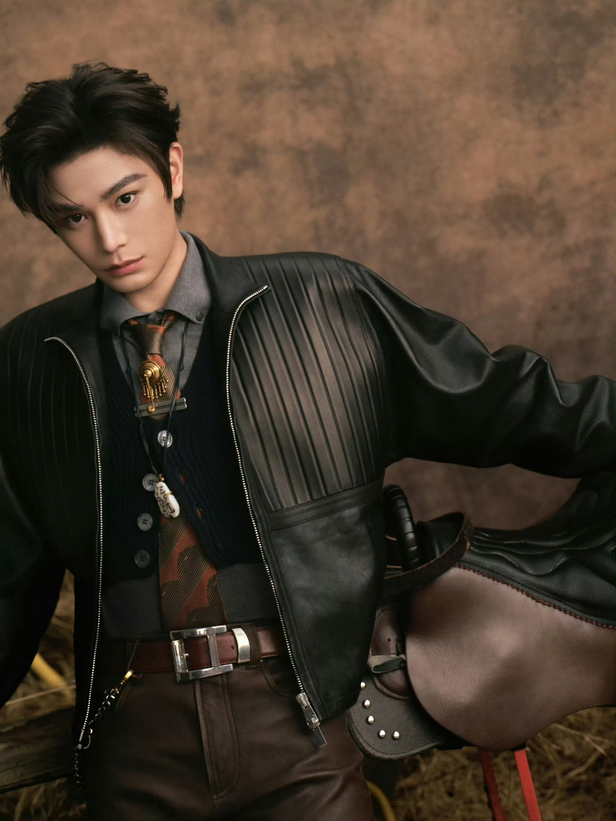 微博之夜 丁禹兮 in Versace 2026春夏系列  微博之夜出图 微博之