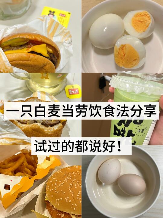 一只白麦当劳饮食法！太牛了！