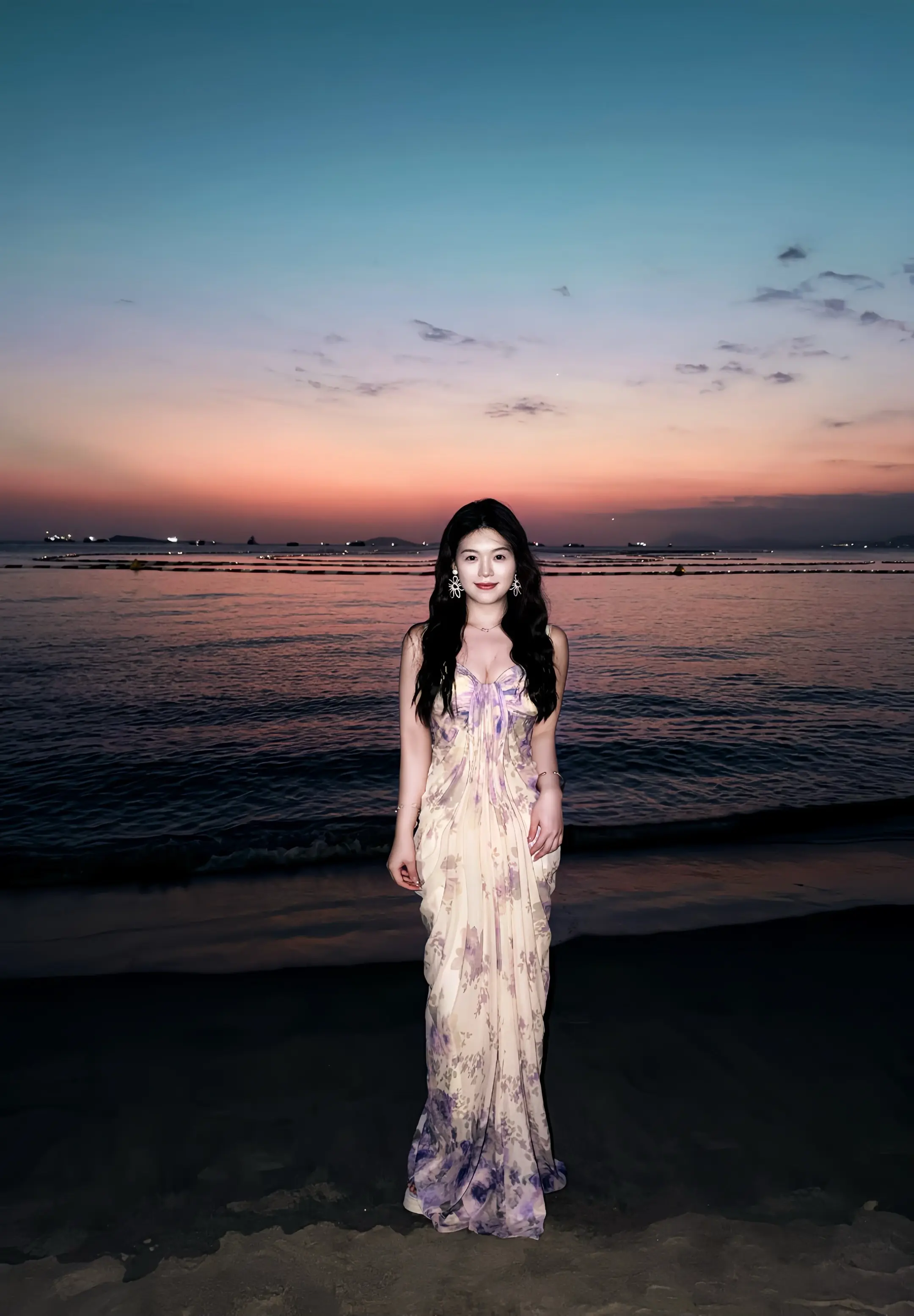 落日归山海🌄。