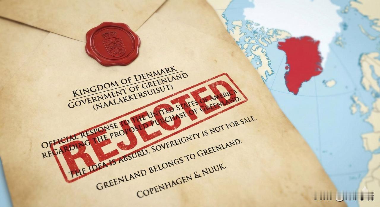 突发新闻：丹麦拒绝特朗普对格陵兰岛的收购要约

交易告吹了。

哥本哈根和努克彻