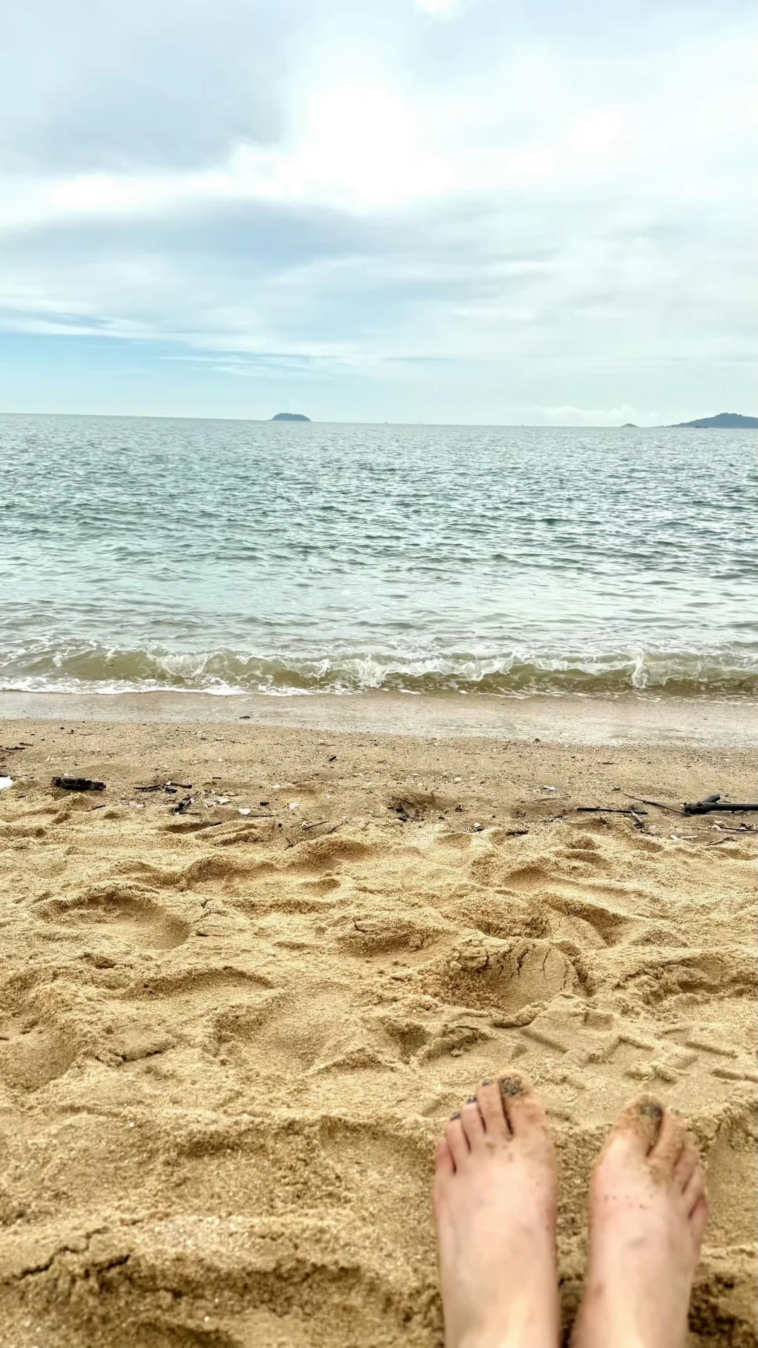 海边就要这个感觉 一起来海边玩水