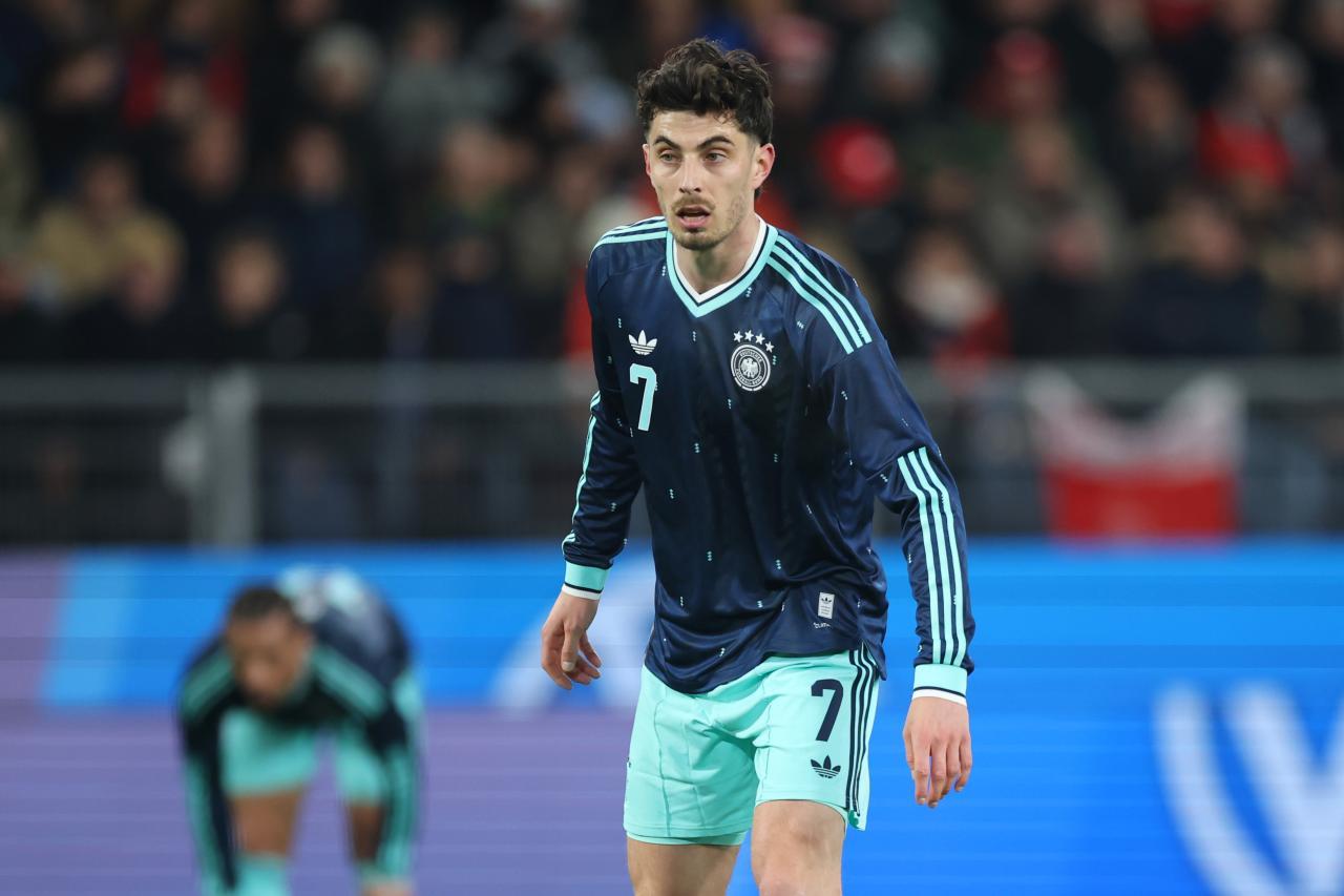 纳格尔斯曼在回顾哈弗茨对阵瑞士队的表现……🗣️“他踢得非常好，非常投入，只是欠