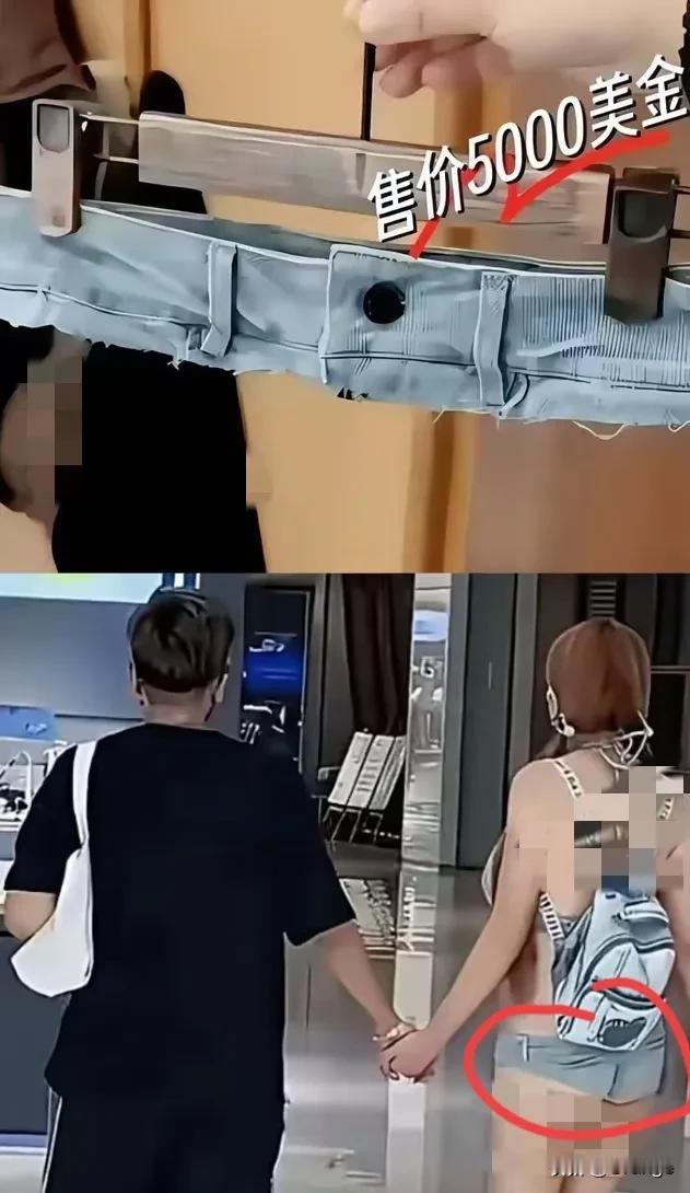 这下真的出名了
不仅法国，全蓝星的人都知道了
一块不到10厘米的布，剪一刀就卖3