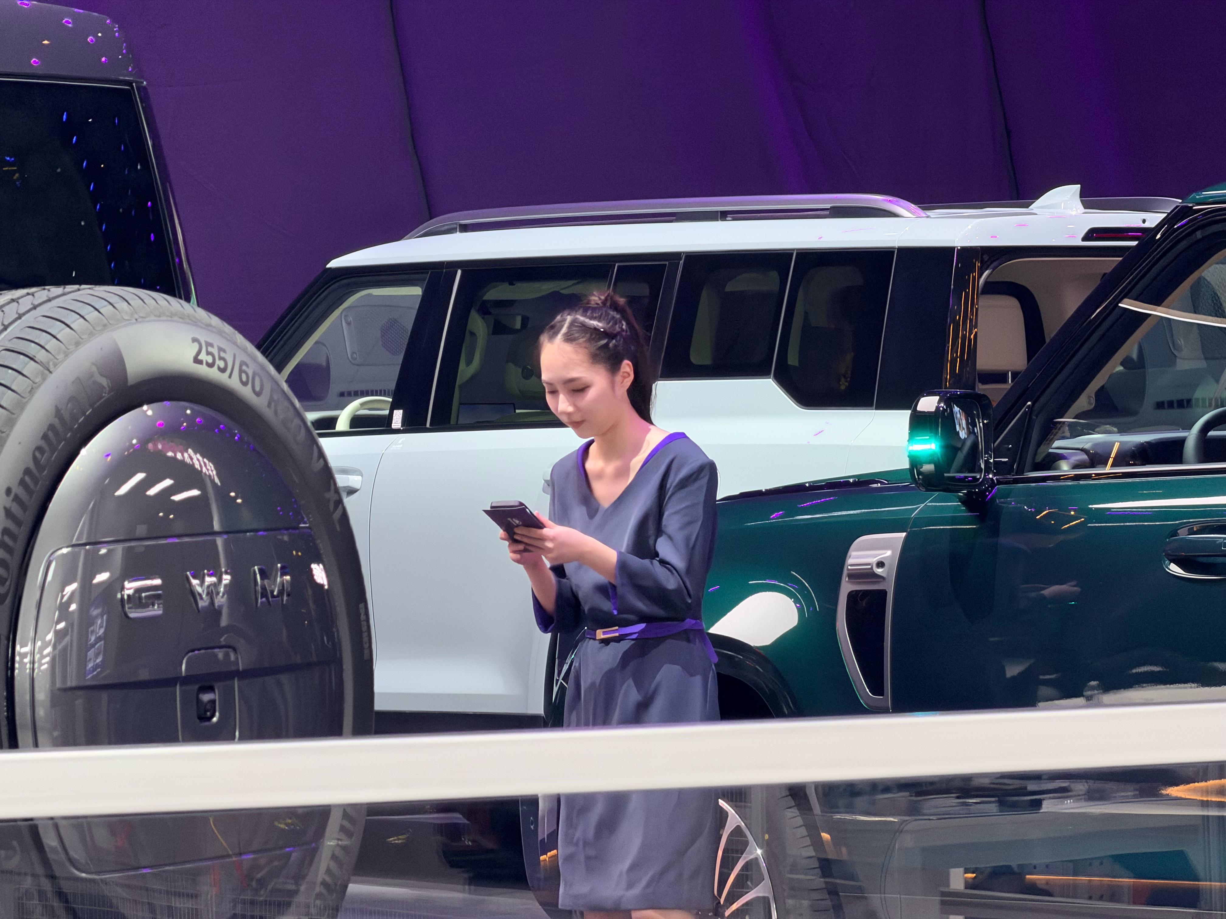 就一个新颜色，其它没啥了2026成都车展新能源汽车﻿