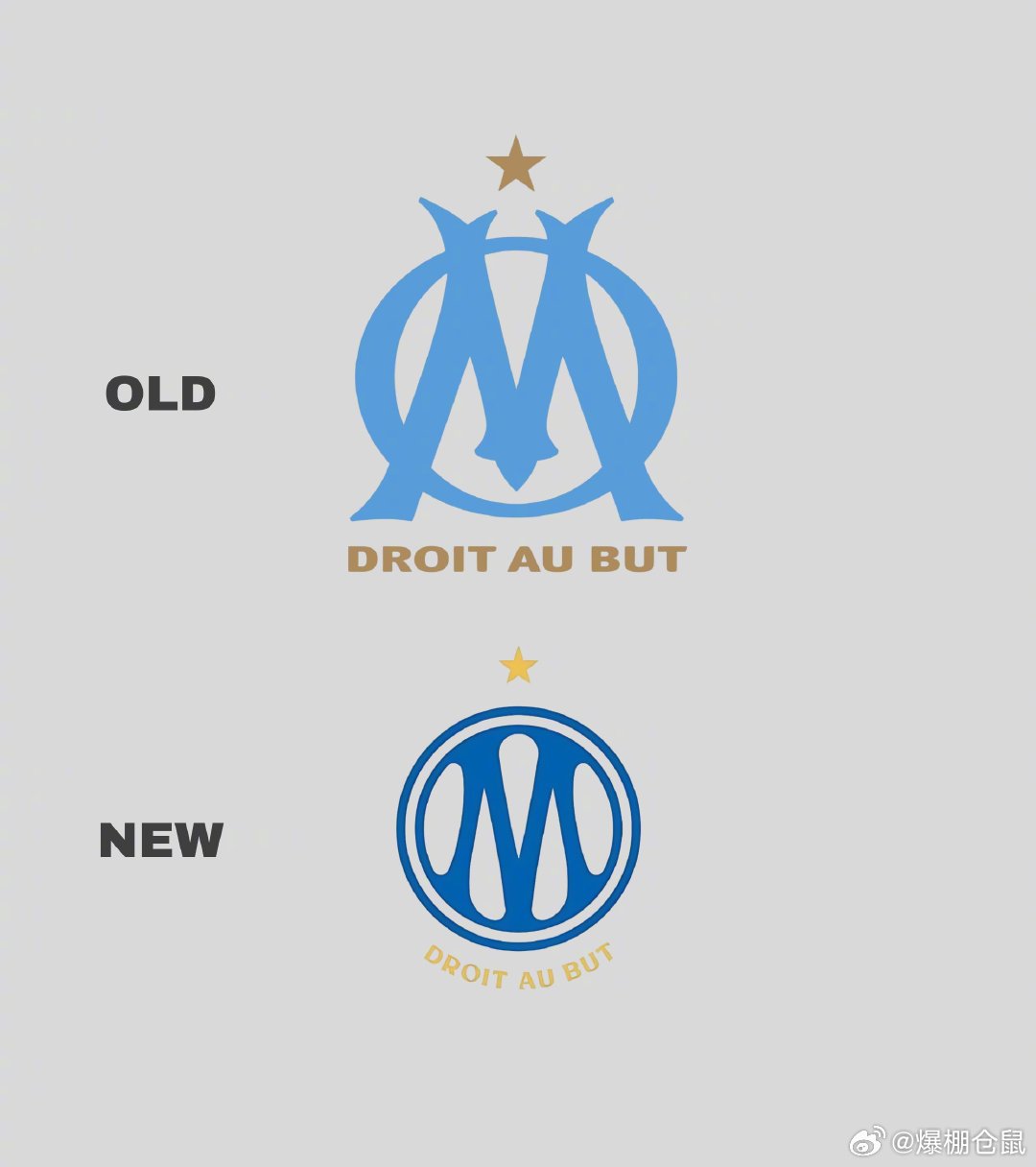 【马赛新队徽提前被泄密，你觉得如何？】法甲