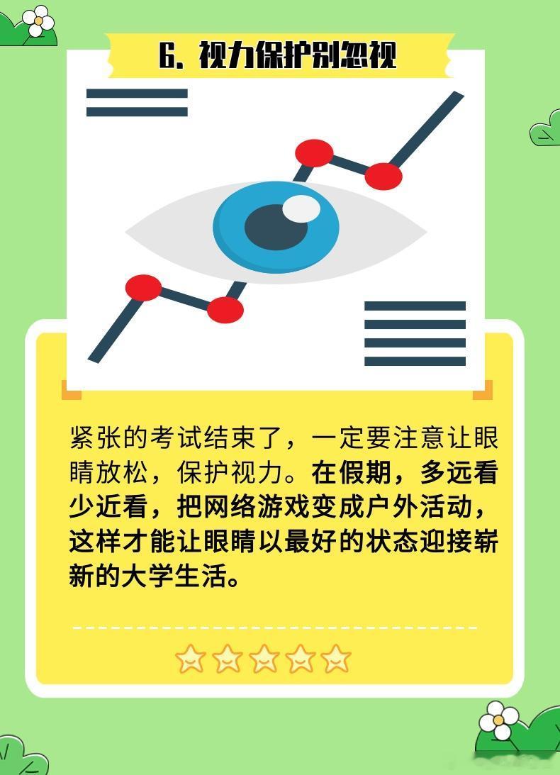 高考后必做清单高考结束，紧绷的弦确实该松一松了！不过这个“放松”，最好是有底线的