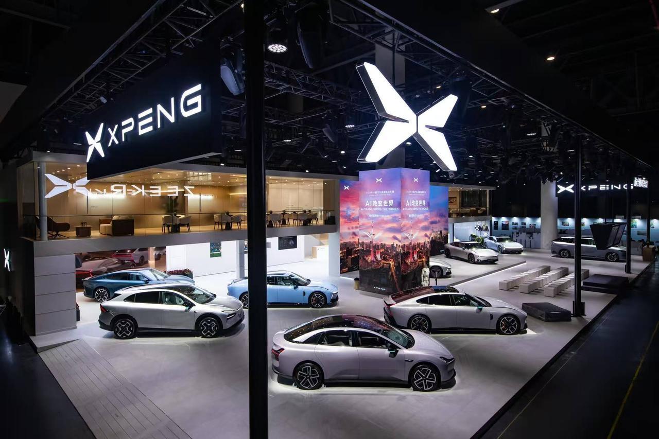 小鹏携产品阵容及AI科技亮相成都车展
8月29日，成都国际汽车展览会上，小鹏汽车