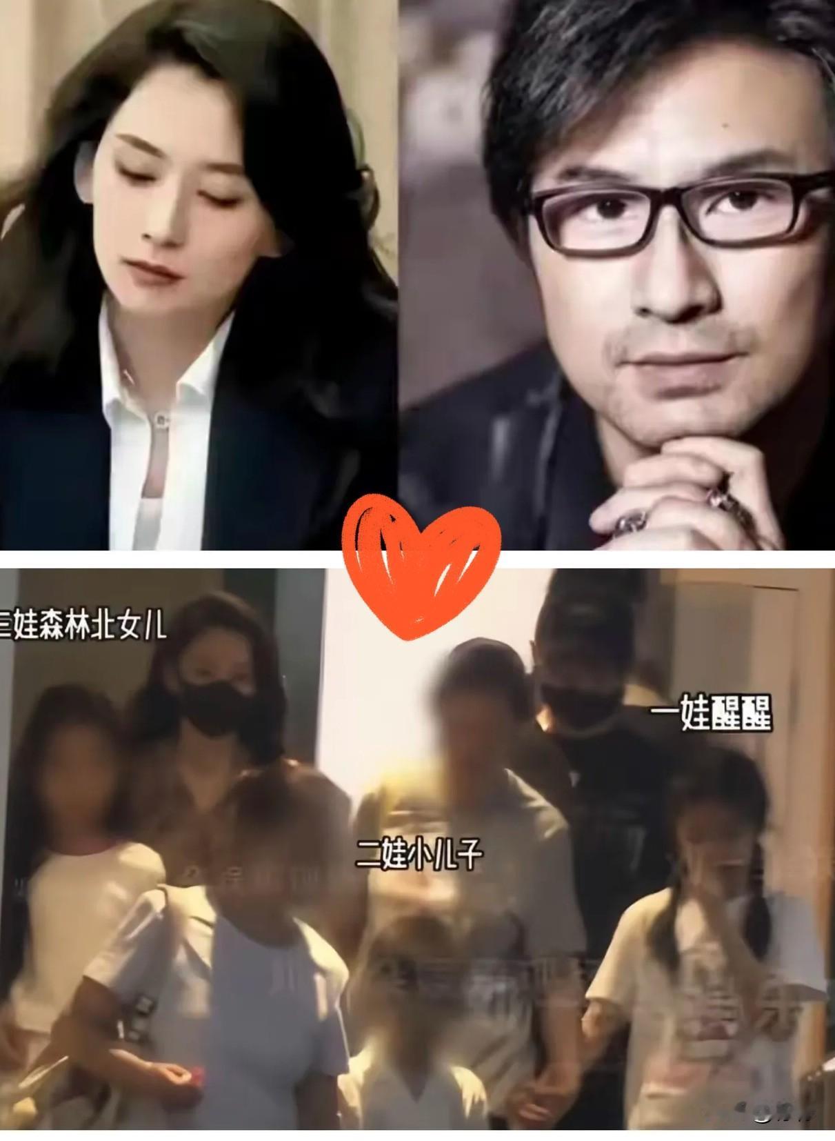 章子怡这会儿心里估计不太舒坦，原因其实挺简单的。
 
汪峰和森林北这次带着五个孩