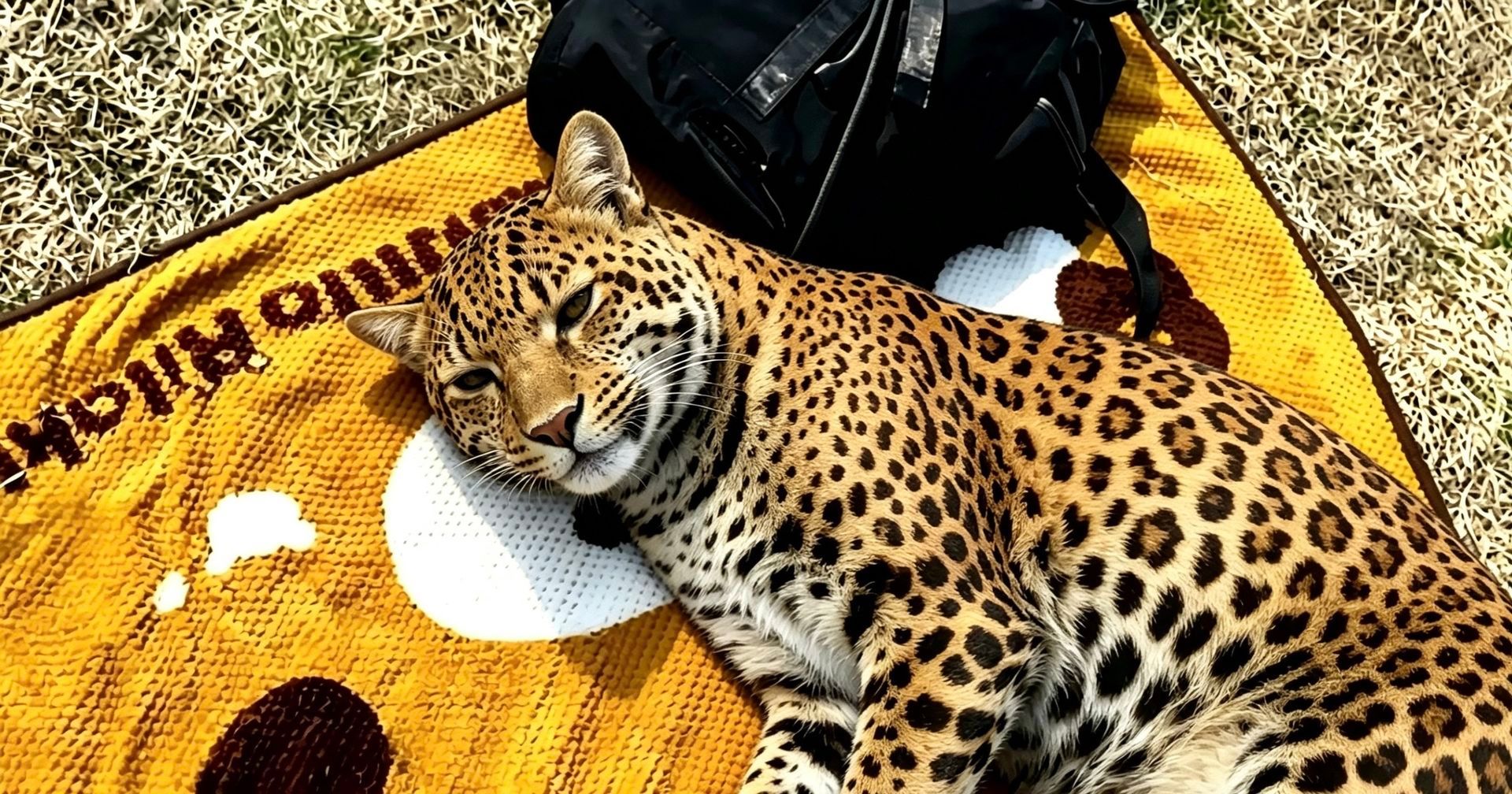 豹豹猫猫地表最配！ 