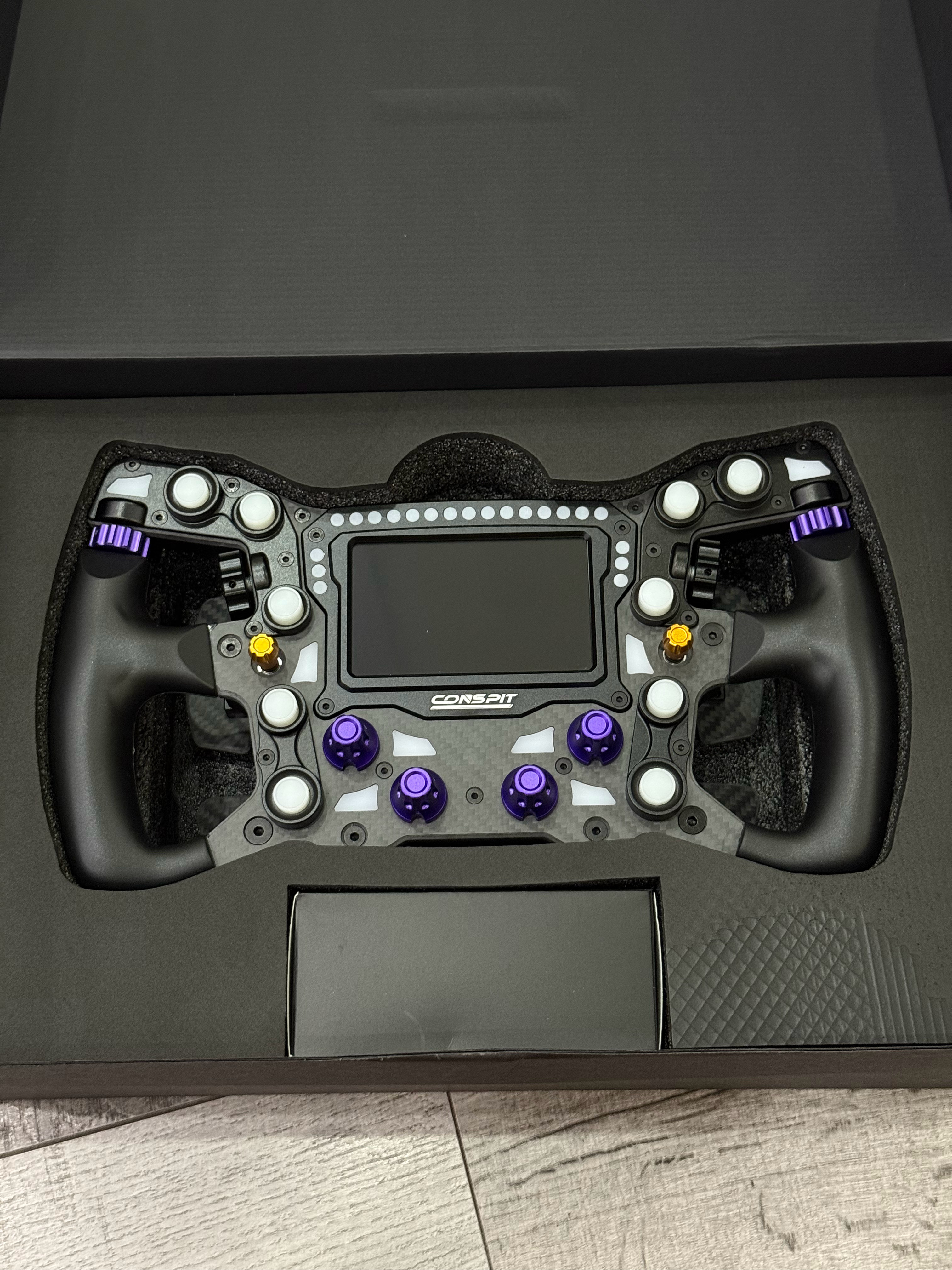 放假呆着没事搞了一套conspit，1个20n基座+方程式盘MAX01+310拉