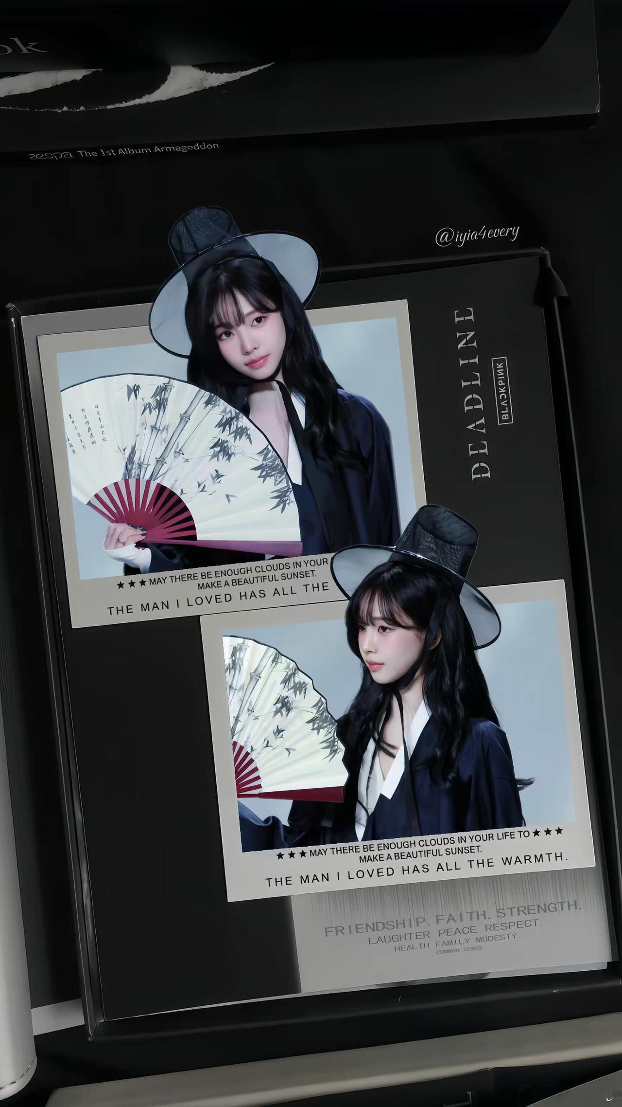你送的胭脂扣 是我的心头忧。karina