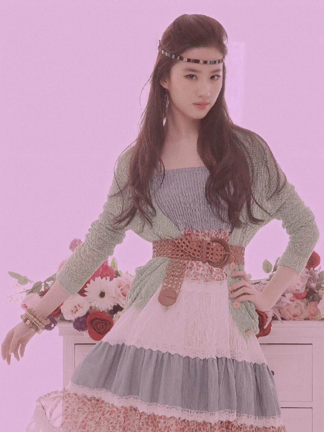 早期的神仙姐姐，这个造型好独特