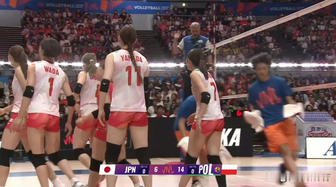 日本女排还是害怕波兰女排这样高举高打的队伍！总决赛最后一张门票生死之战，谁赢谁进