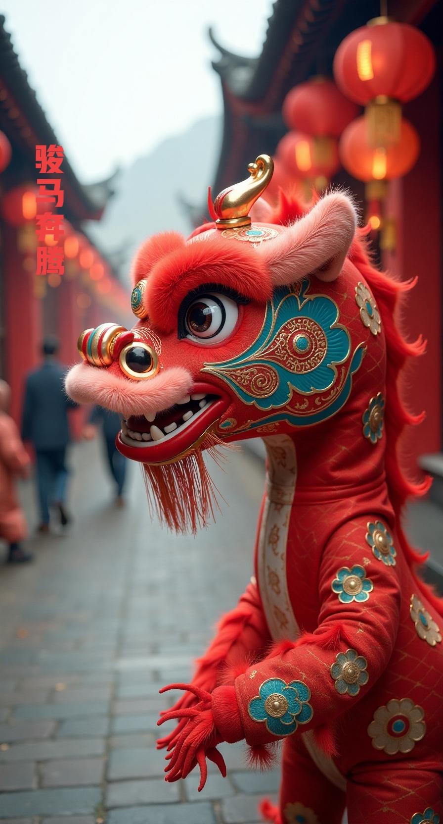 新年生活真是丰富多彩，各有各的模样。在山东，有两个小女孩到快餐店，拿着手机研究半