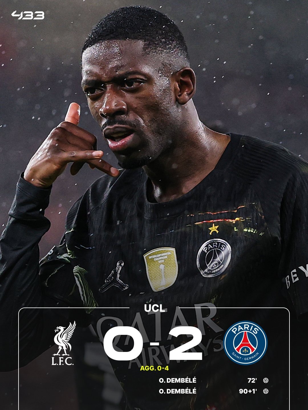 🚨马竞和巴黎圣日耳曼率先晋级半决赛！皇马今晚能逆转吗，美凌格们有没有信心❓❗️