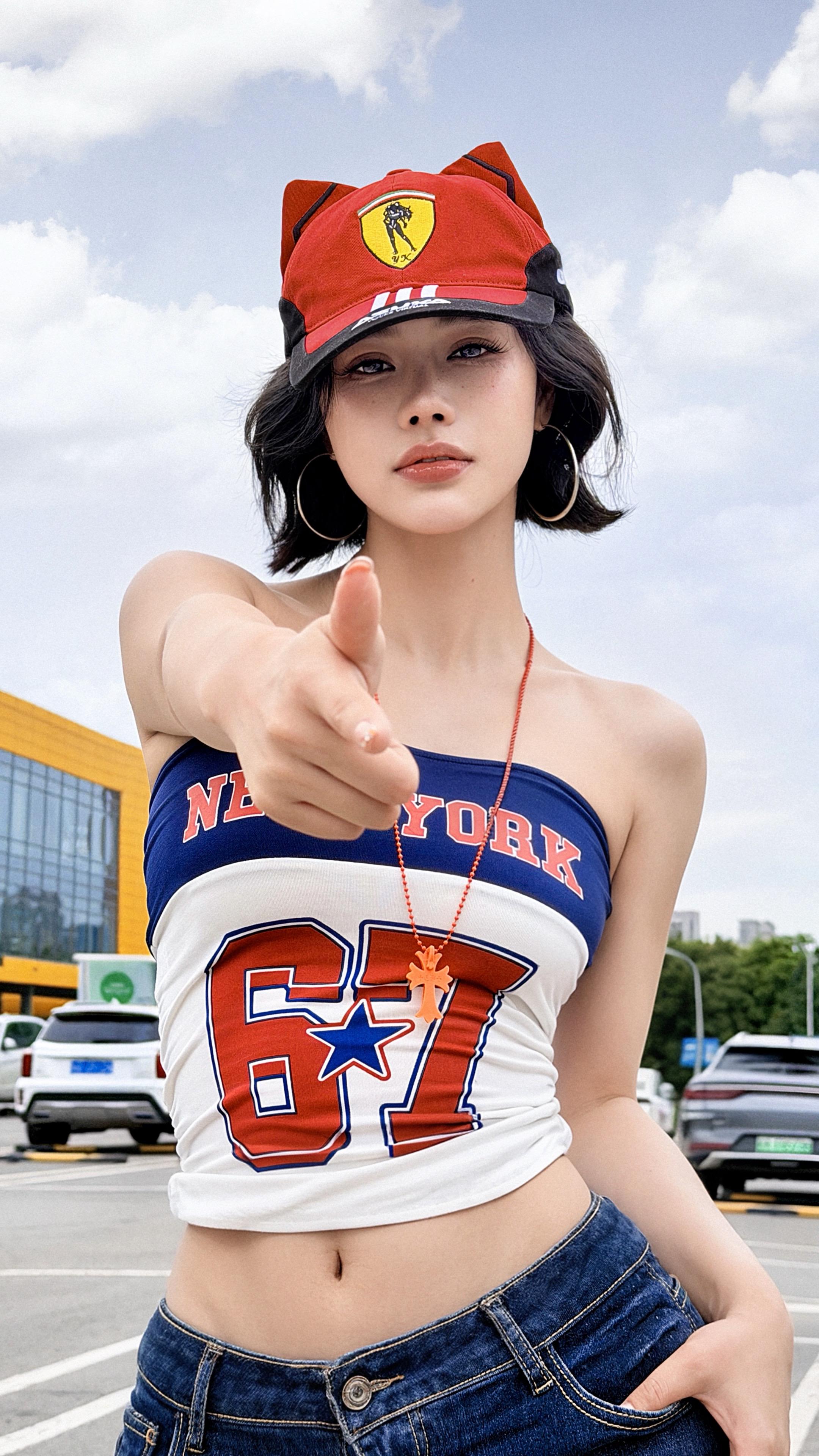 在西安宜家一定要大拍特拍！美式街头的甜辣女孩和露天停车场不要太搭！ 还...