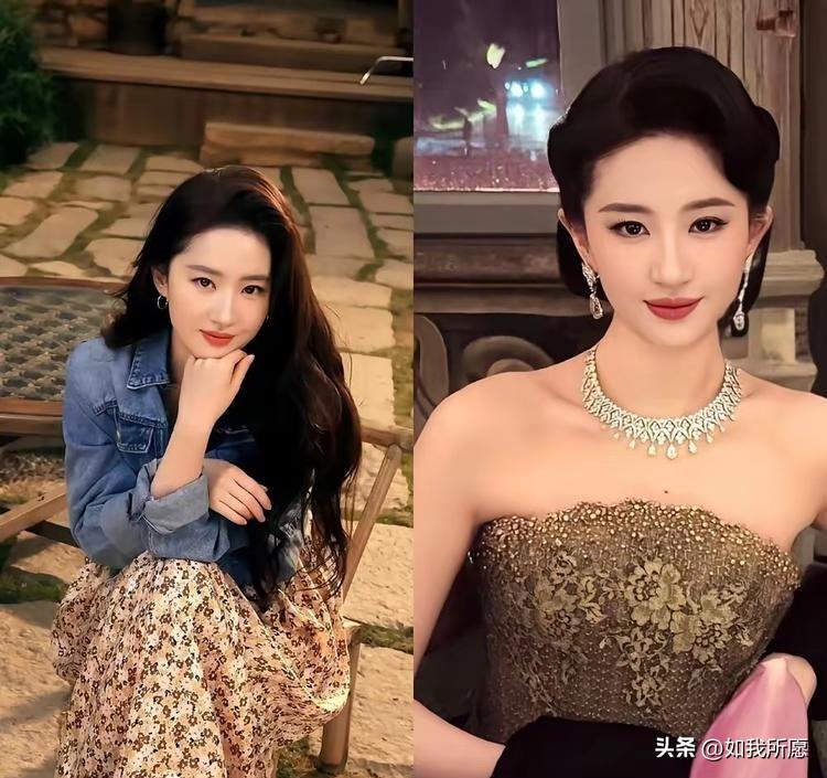 别的明星拼命营业怕被遗忘，
刘亦菲倒好，
不开直播、不跑综艺、连微博都懒得更，结