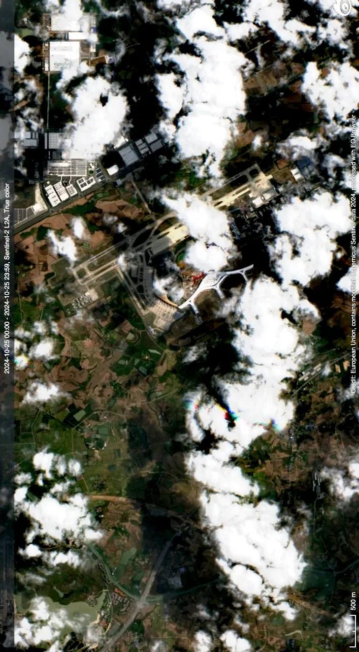 合肥新桥机场最新卫星图（10.25）