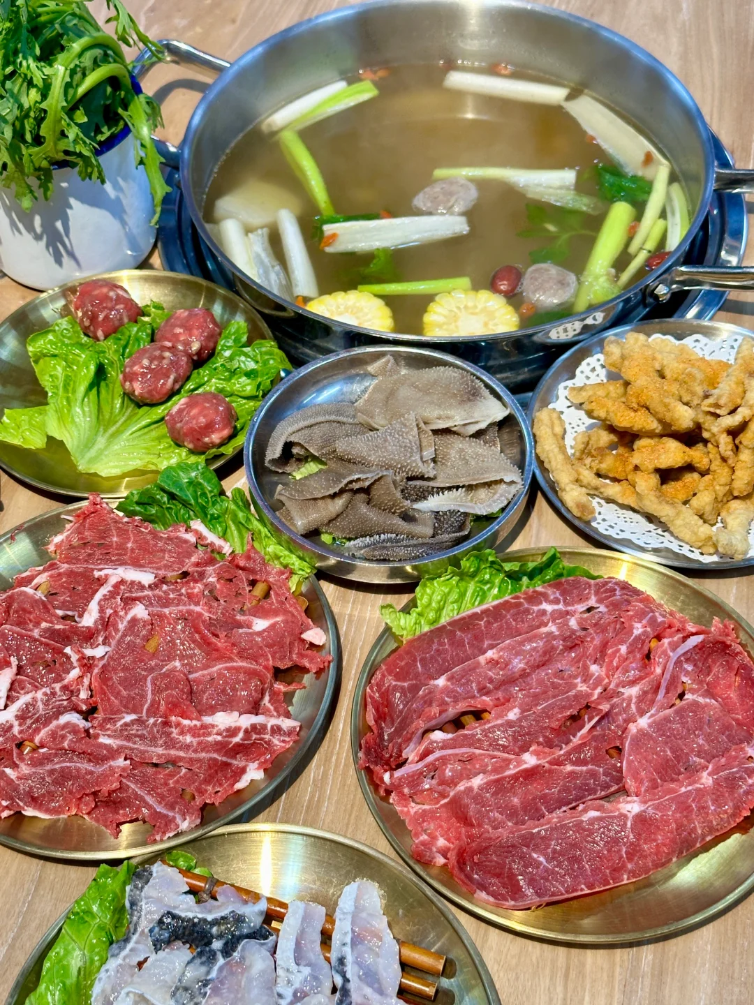 在下沙…吃一次就念念不忘的鲜牛肉火锅！