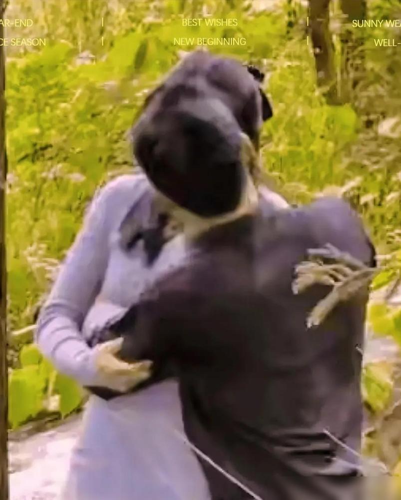 老张出差归来，瞧见媳妇身着一件崭新的羽绒服，整个人显得端庄大气、格调不凡，便询问