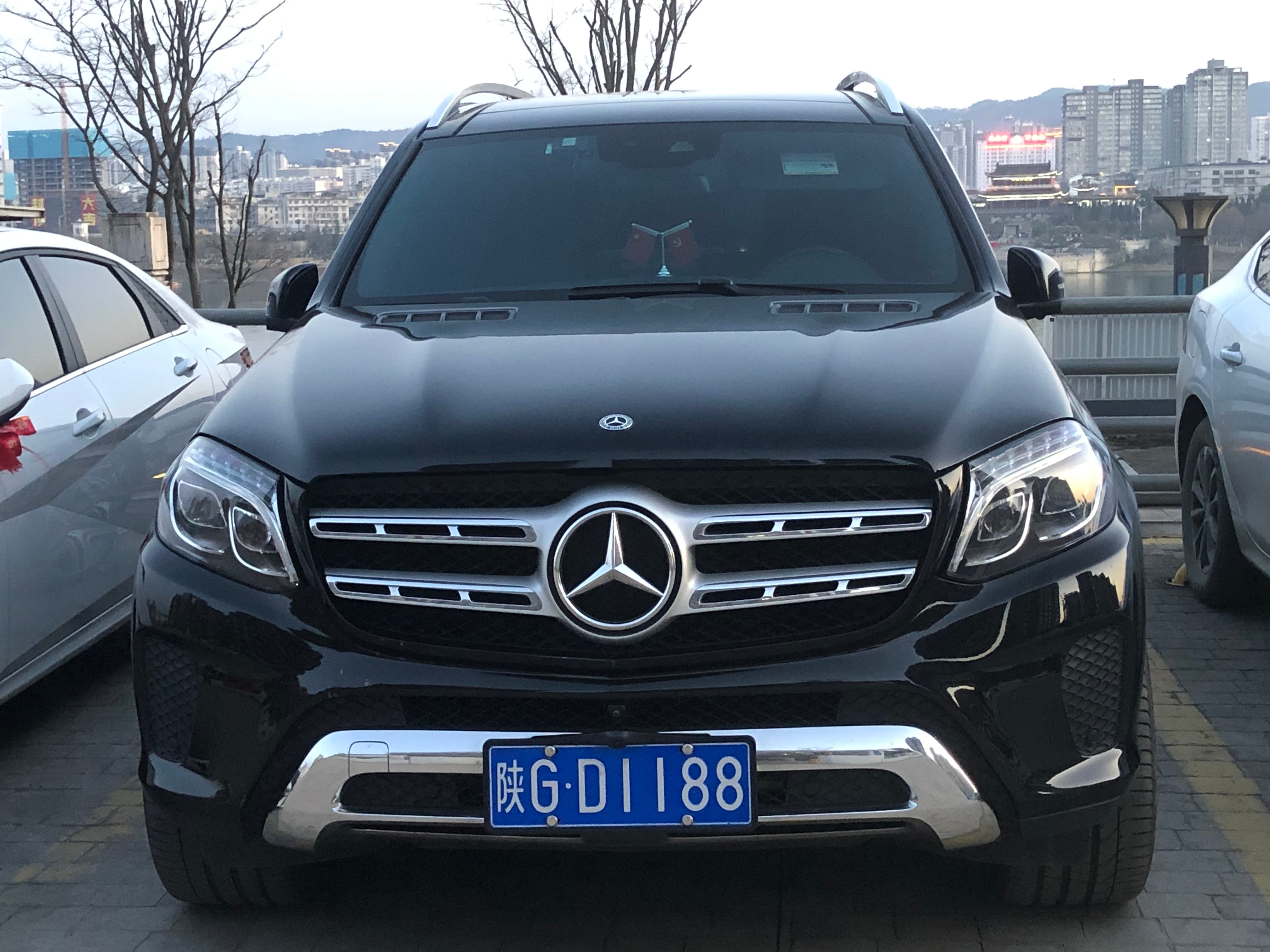 全球车牌 陕GD1188奔驰GLS 安康