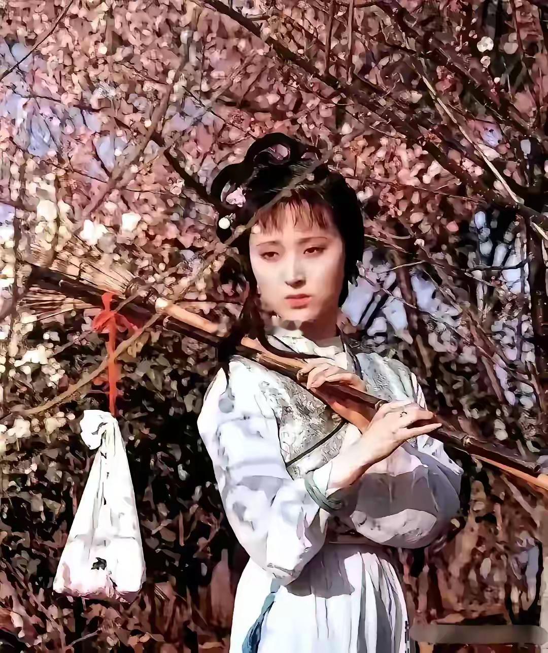 黛玉葬花/黛玉锄地，黛玉葬花/黛玉埋尸，果然是一黛不如一黛[揣手] ​​​