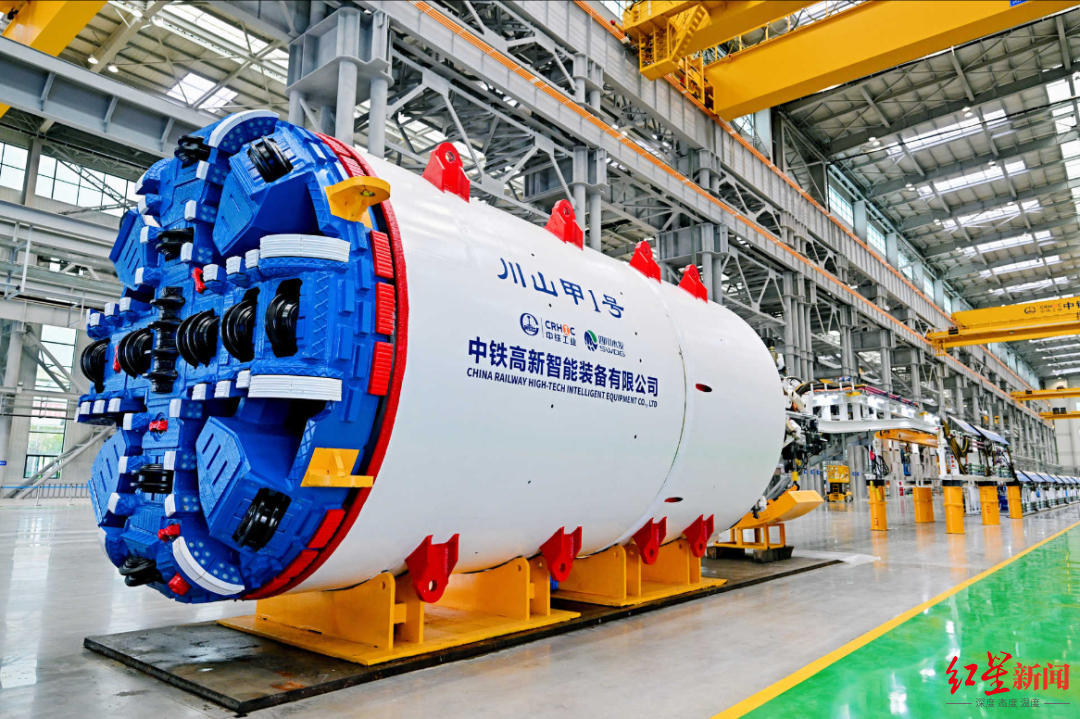 全球最大双护盾TBM在蓉组装,多台高端隧道施工装备同步推进制造
