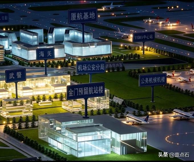 新建的厦门翔安国际机场预留了金门航站楼的规划…..祖国统一一直在悄悄进行