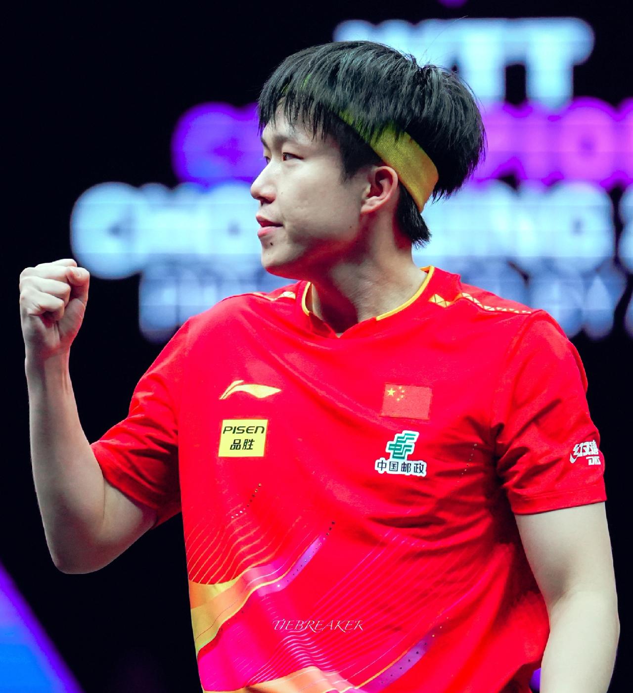 澳门世界杯男单将出黑马！这三位选手夺冠概率最高

1. 王楚钦 30%
他是国乒