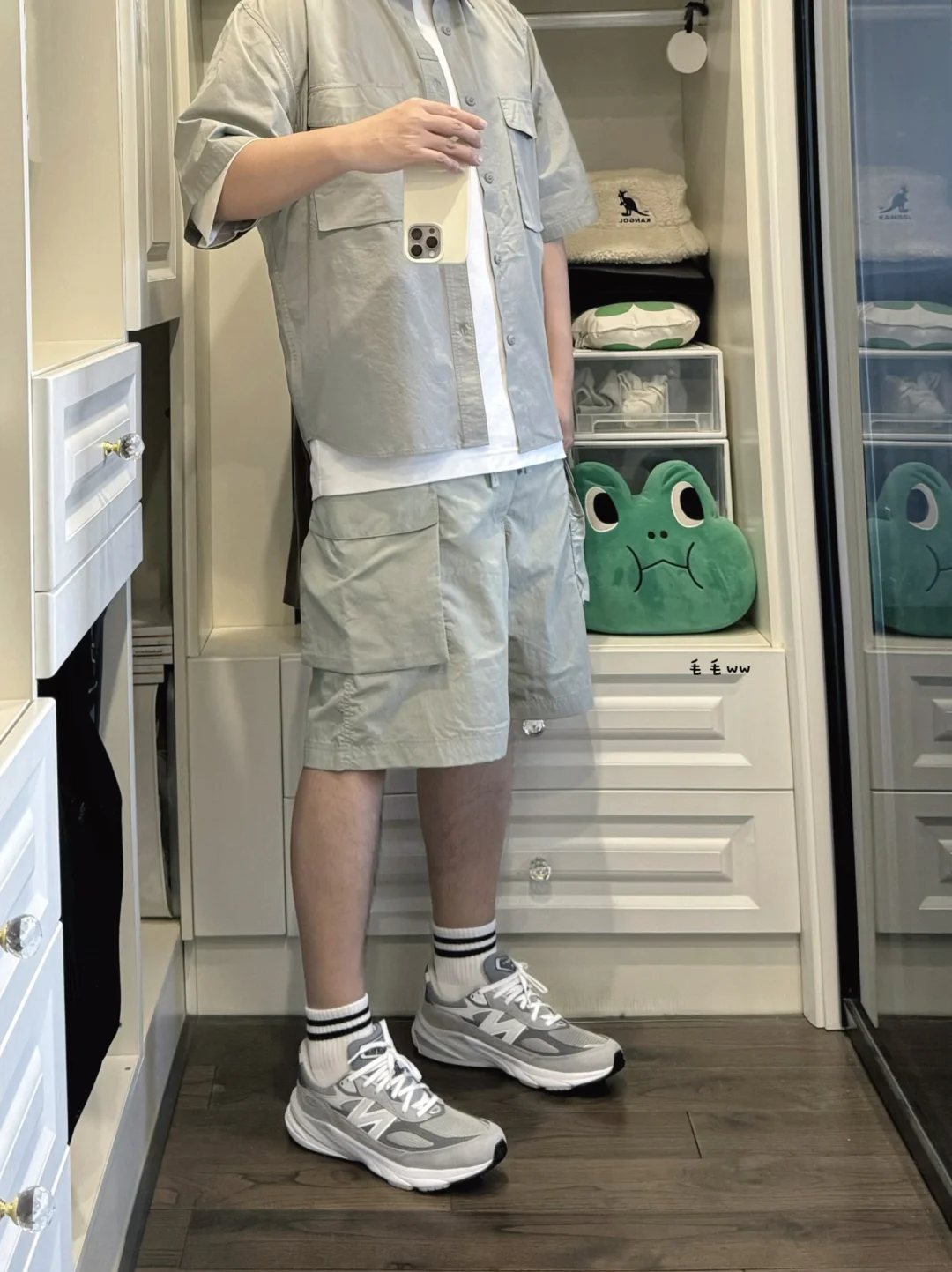 衬衫叠穿｜优衣库穿搭