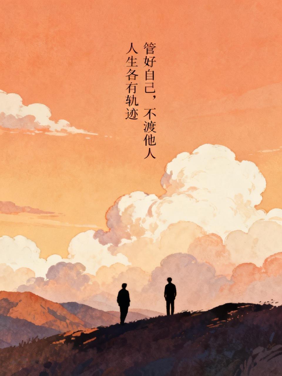 人生在世，应尽量做到不轻易评判，不随意指责，不过度干预。成年人最清醒的通透，便是