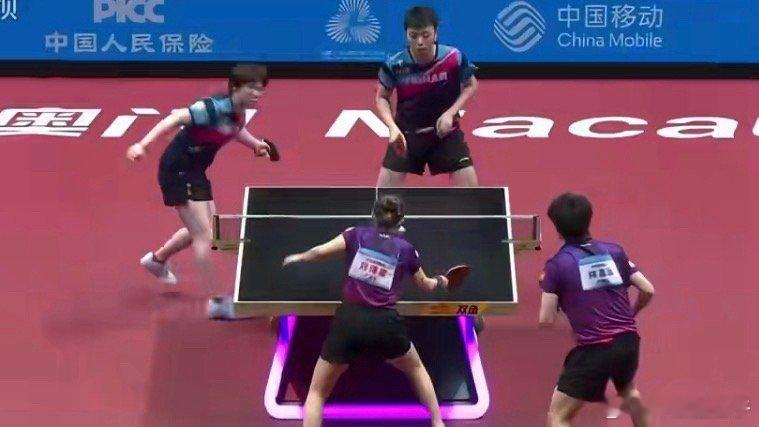 刘诗雯这状态去打女单也是四强水平啊 