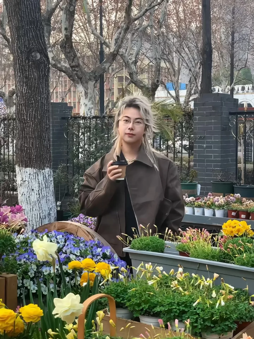 的士司机以为我在华农教美容美发。。。