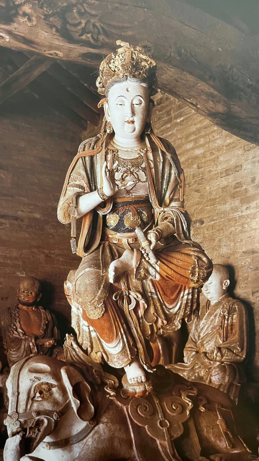 痛心！盗贼嫌重推毁三尊宋代菩萨像