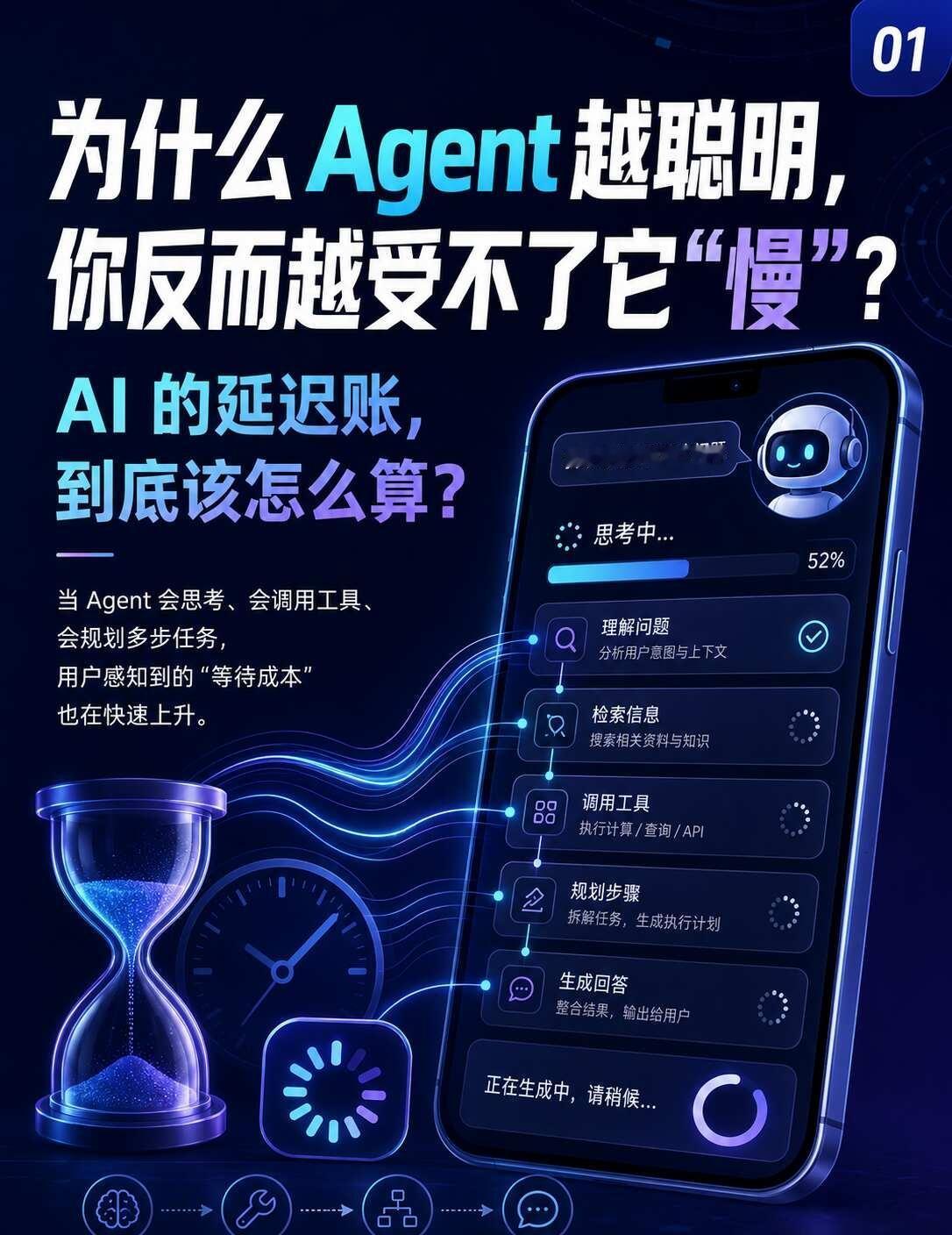Agent越聪明，为什么越难等？🤔
最近用各种 Agent，我越来越明显地感觉