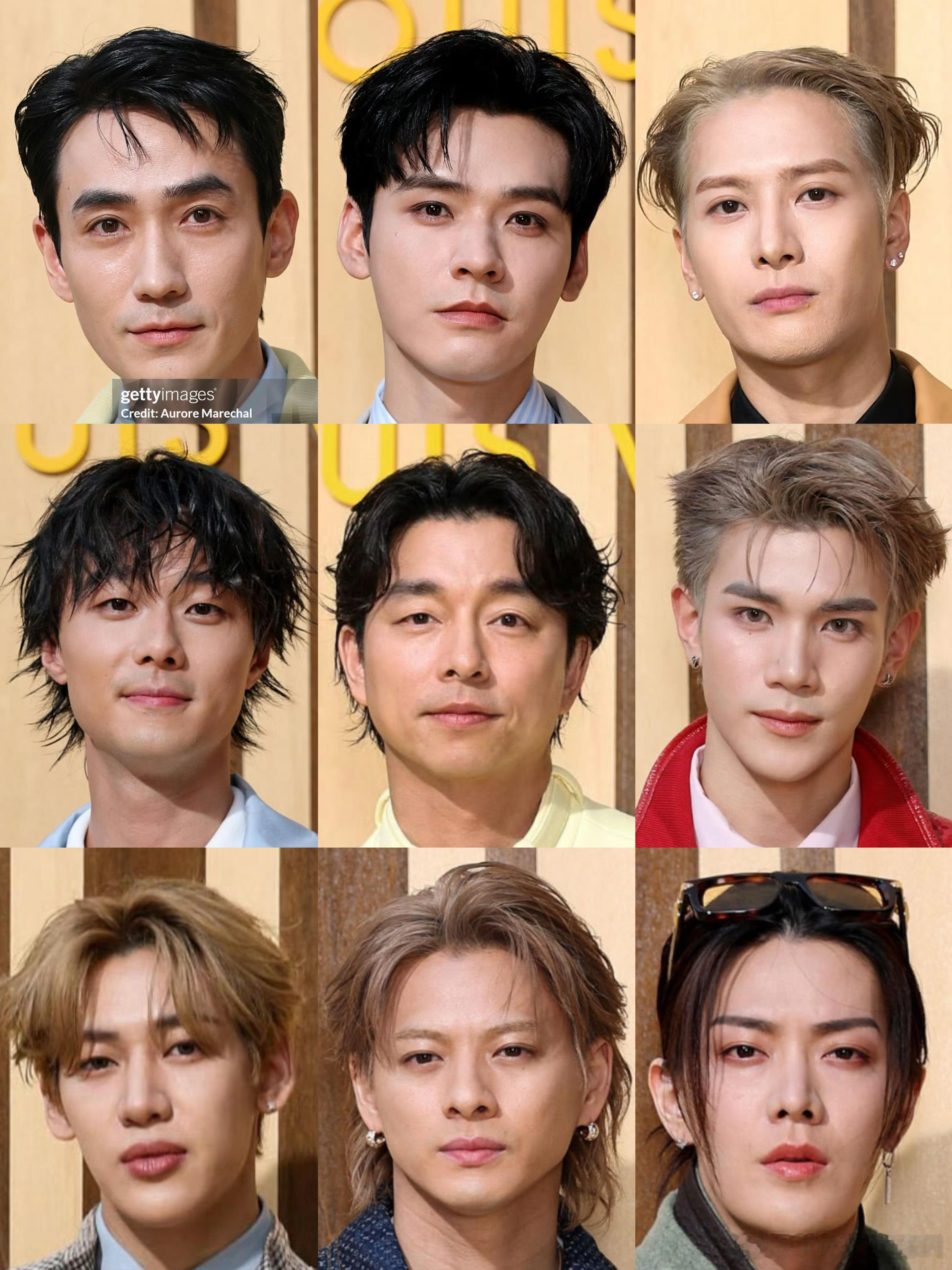 路易威登LV大秀G社怼脸生图：王嘉尔、龚俊、朱一龙、孔刘、BamBam、Four