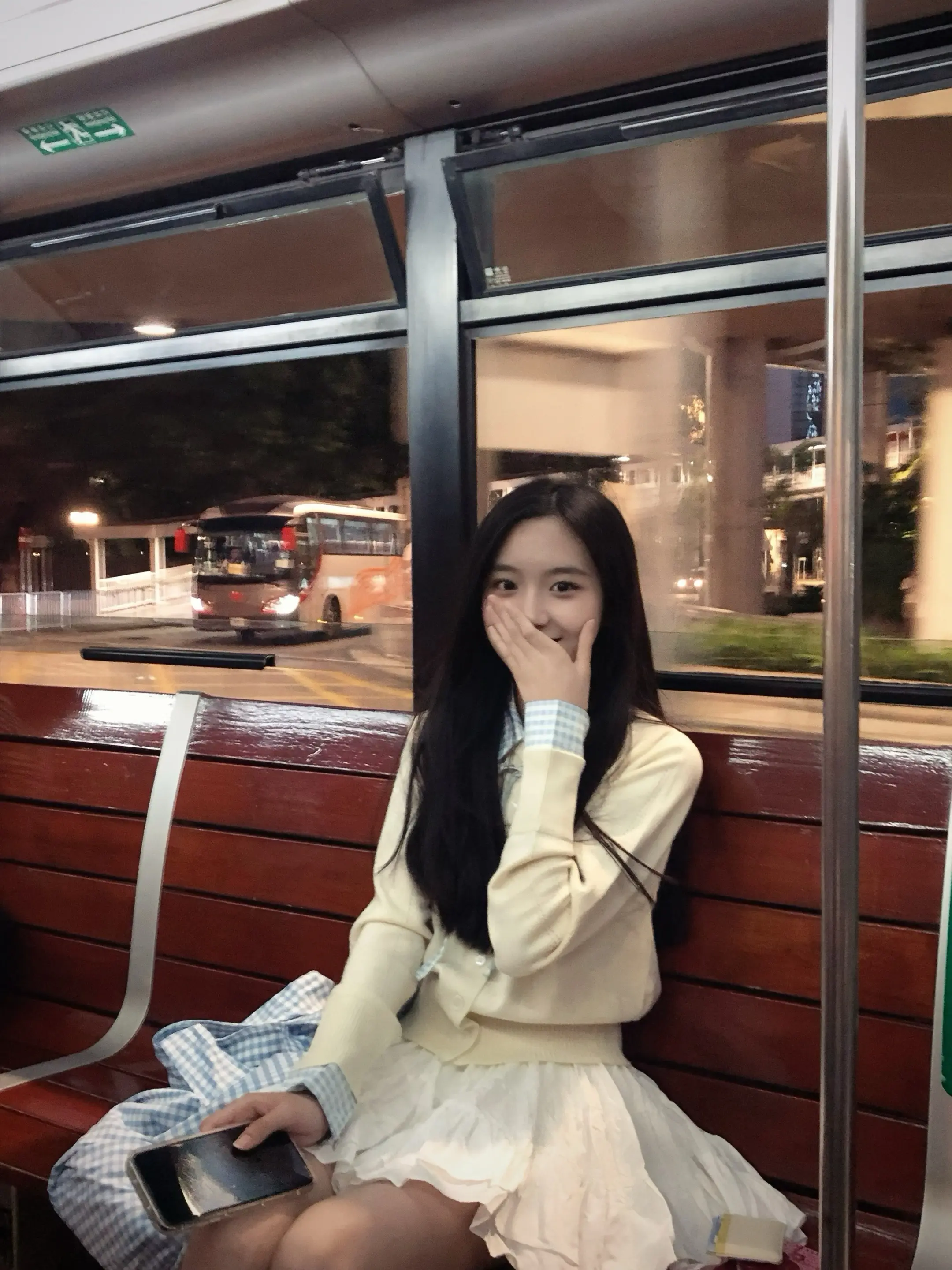 离开香港前的夜晚🌛。