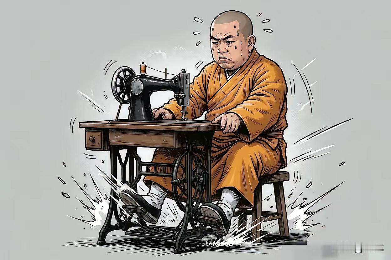 已登缝纫机，
慢长度刑期。
努力去改造，
保重好身体。
