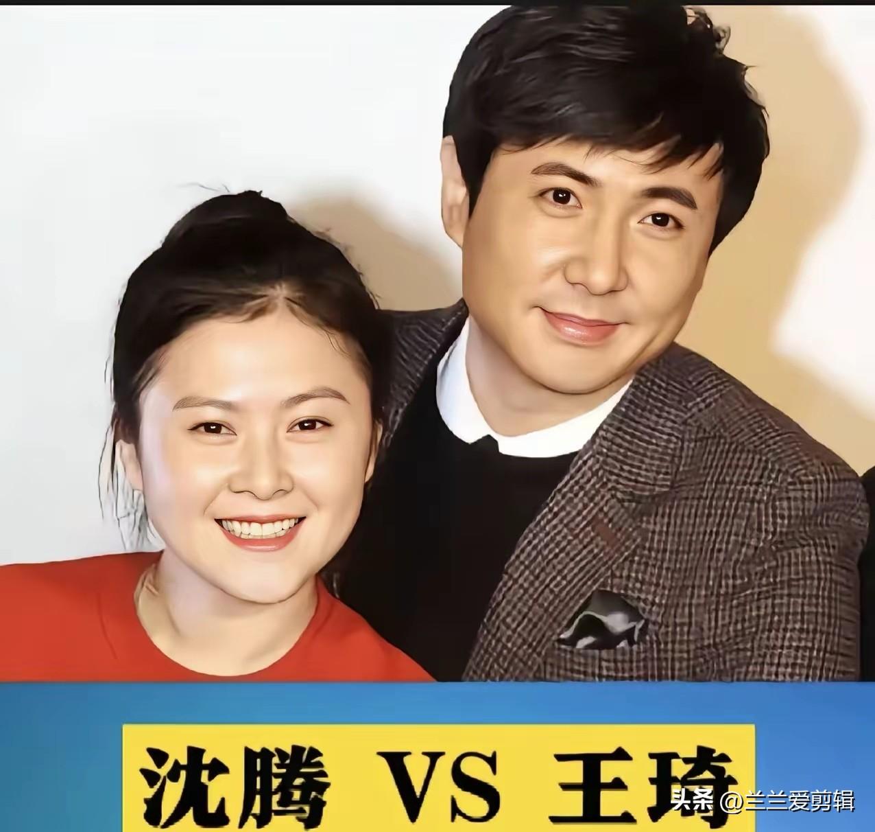 自带夫妻相的明星夫妻，沈腾王琦相恋多年，神态长相越发相像。二人是军艺同窗，相恋十