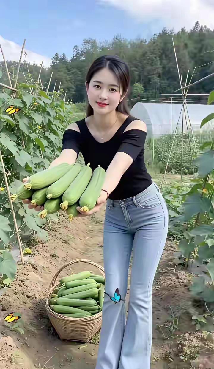 丝瓜长的好