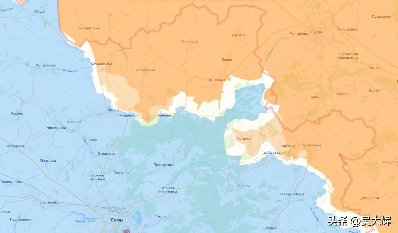 俄方战情统计平台Divgen测算：2026年7月俄军合计夺取574平方公里土地。