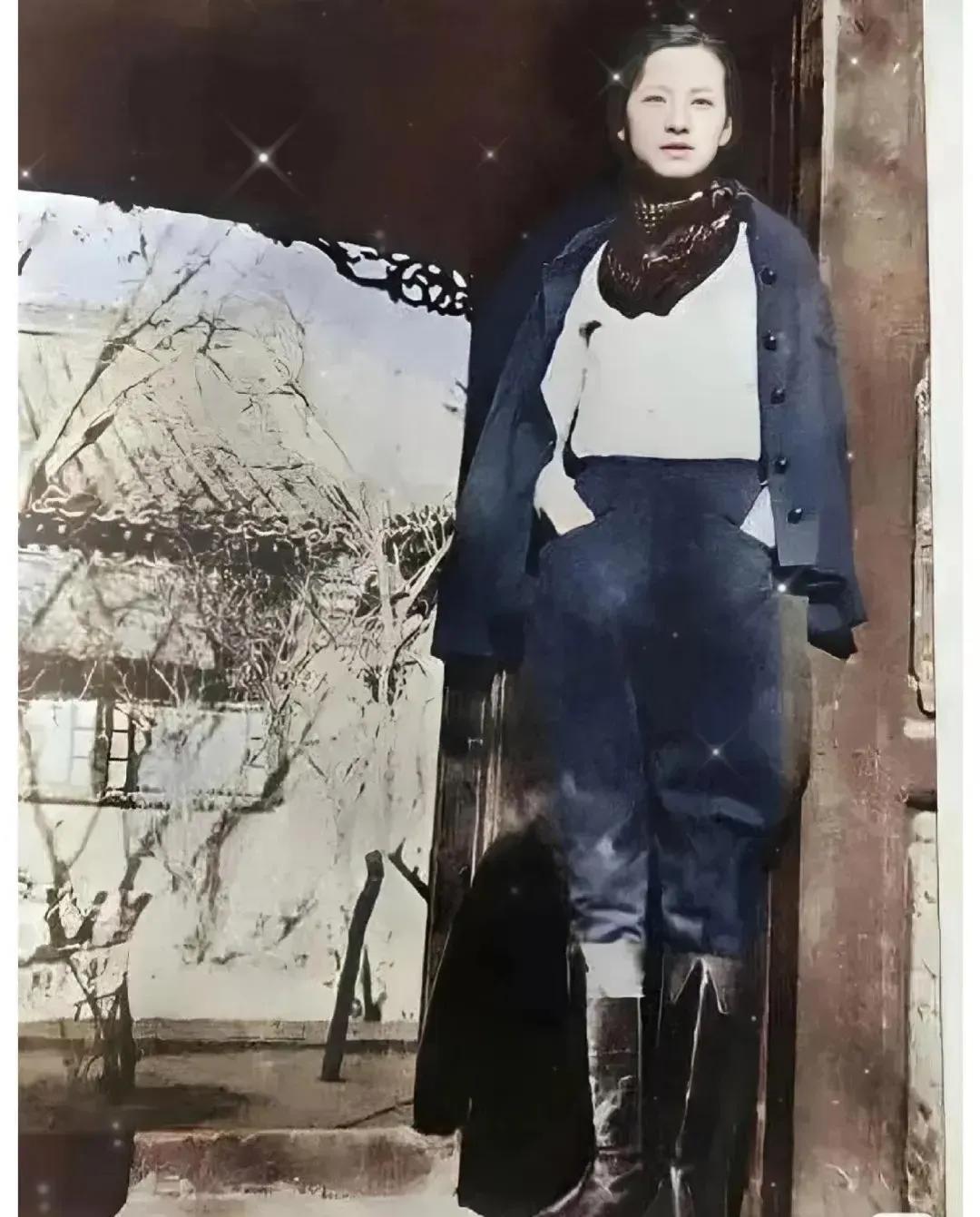 少女时期的林徽因真美[玫瑰]，这颜值不输一线女星