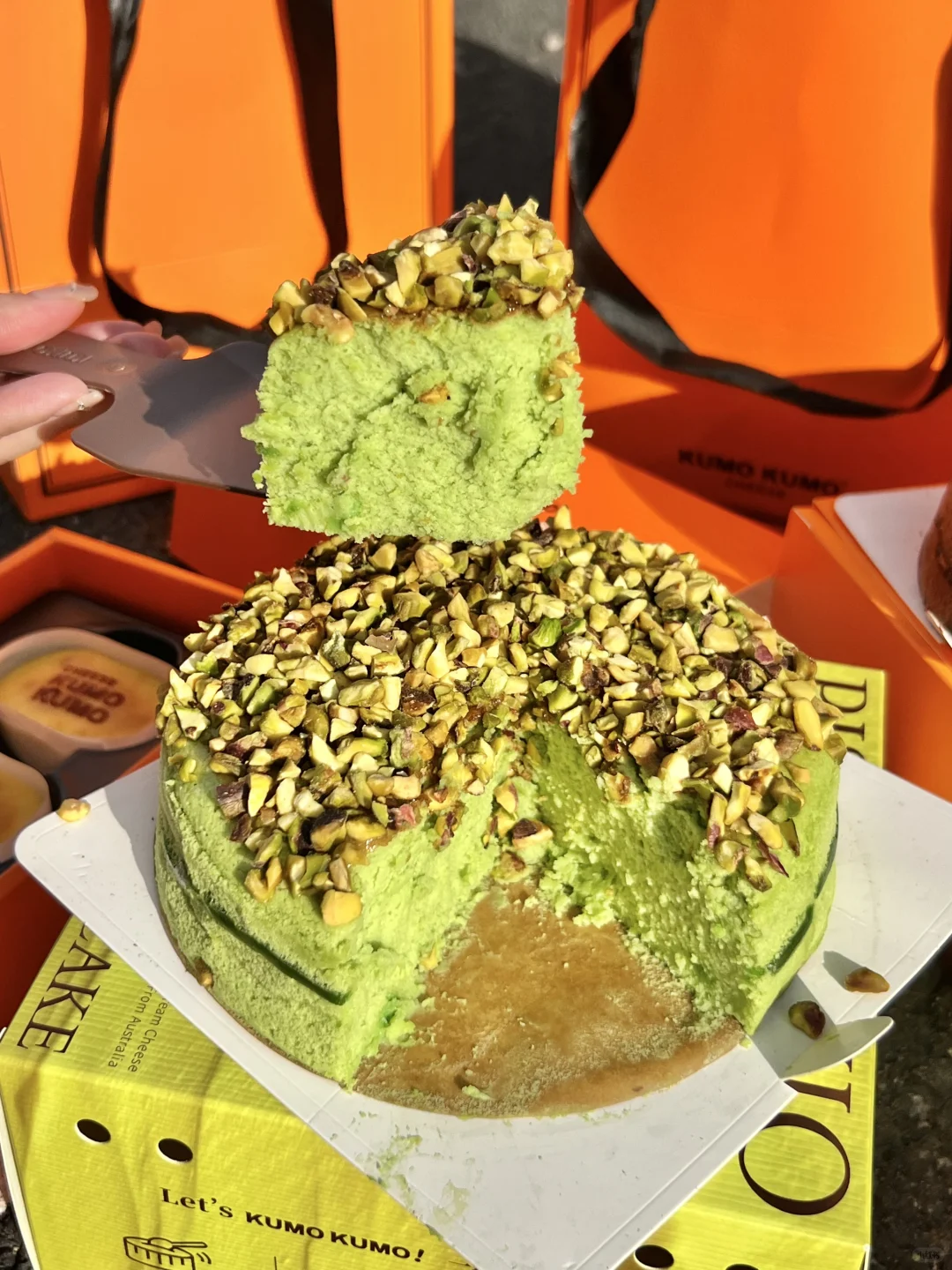 爱马仕KUMO KUMO芝士蛋糕开到港惠啦‼️