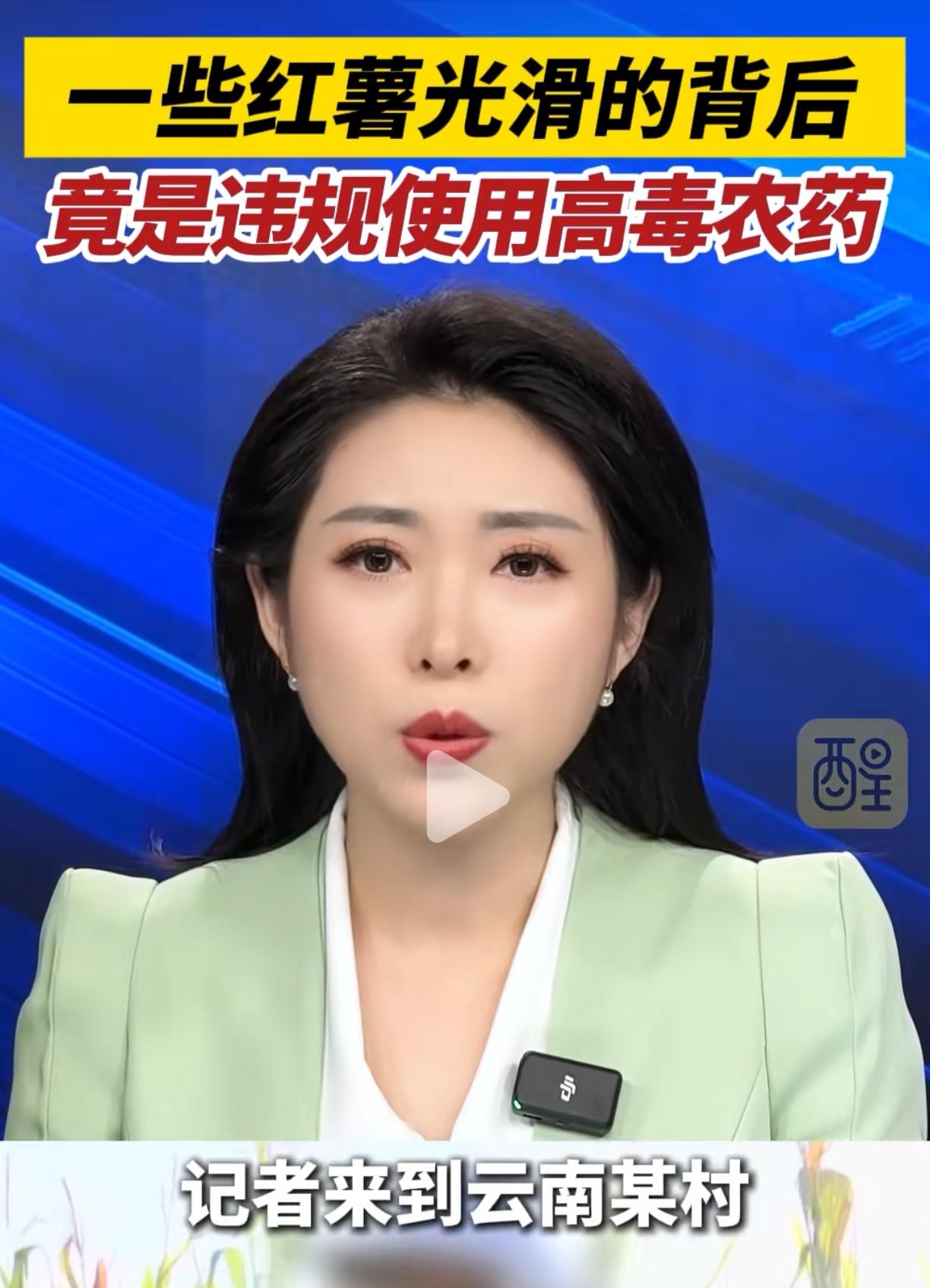 红署也用禁用的剧毒农药，这和下毒有什么区别？

据报道，云南某地的种红暑农民，用