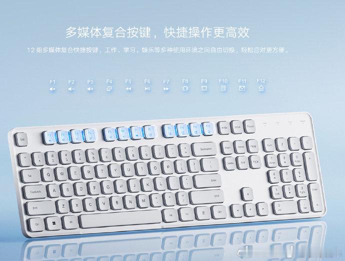 评论抽 小米无线键鼠套装3 （