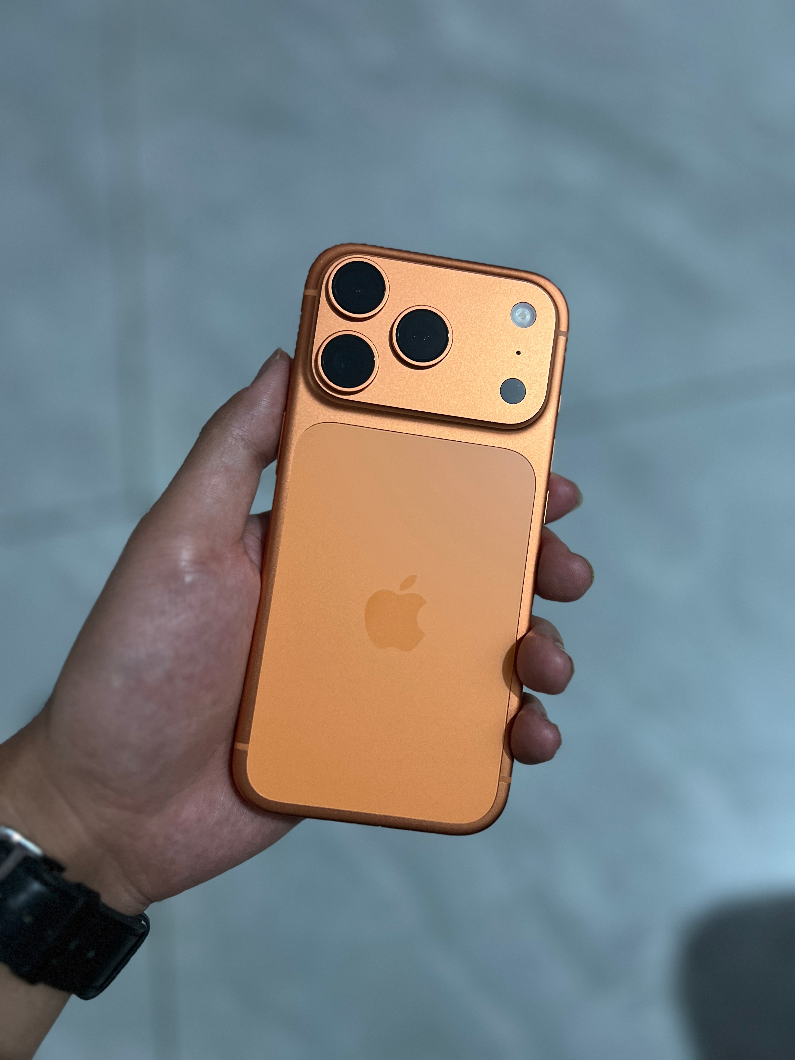 我还没用湿巾擦过呢，回头试试看能不能擦成全球仅有一台的双色限定版iPhone